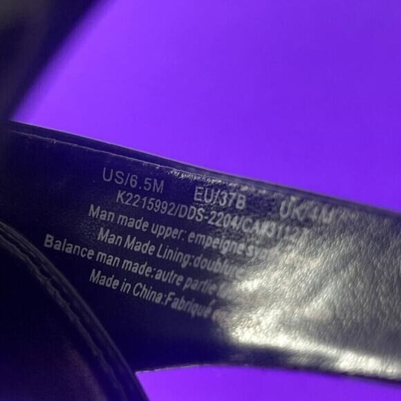 DKNY Black DIVA Slingback Sandal Women's Shoe Size 6.5-NEW - Picture 8 of 8